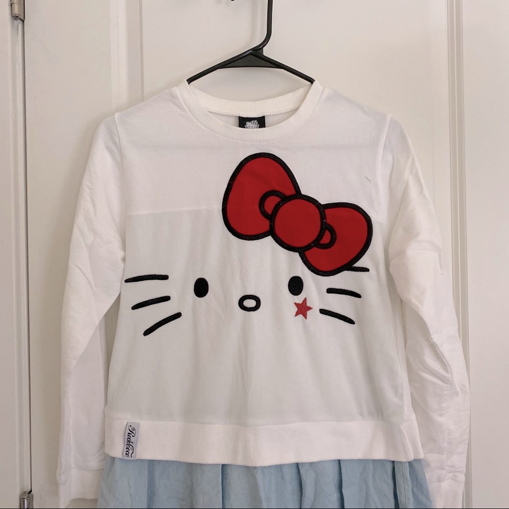 StayReal hello kitty sweatshirt dress